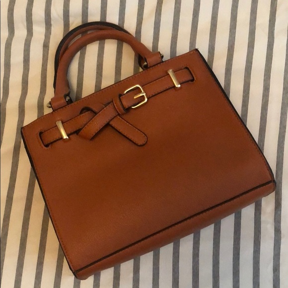 Forever 21 Handbags - F21 NWOT Brown Leather Hand Bag